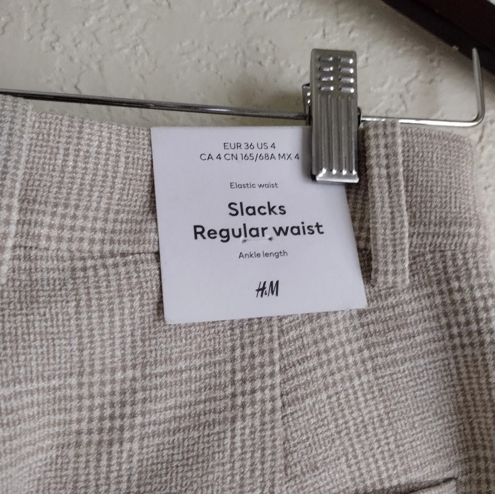 H&M women's regular waist slacks pants - Picture 4 of 5
